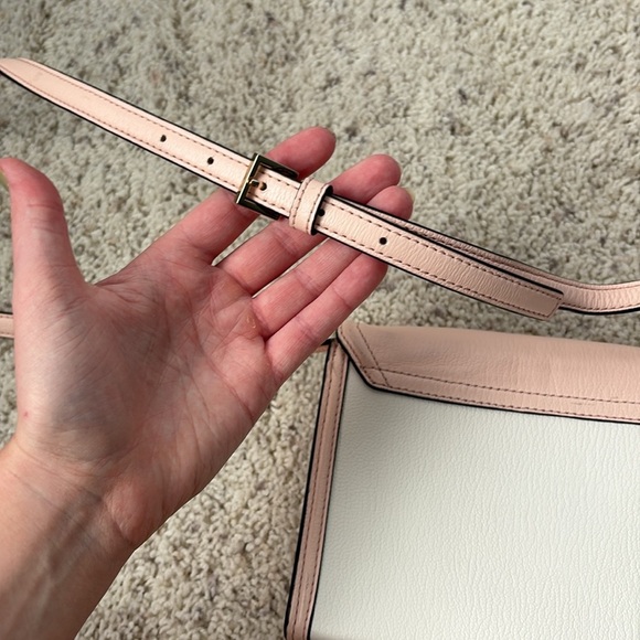 Kate Spade New York Walter Place Nikki Crossbody Bag Pink White - Picture 7 of 9
